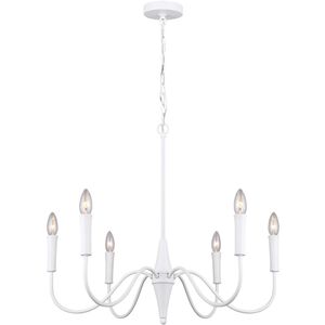 Brielle 6 Light 25.75 inch Chandelier