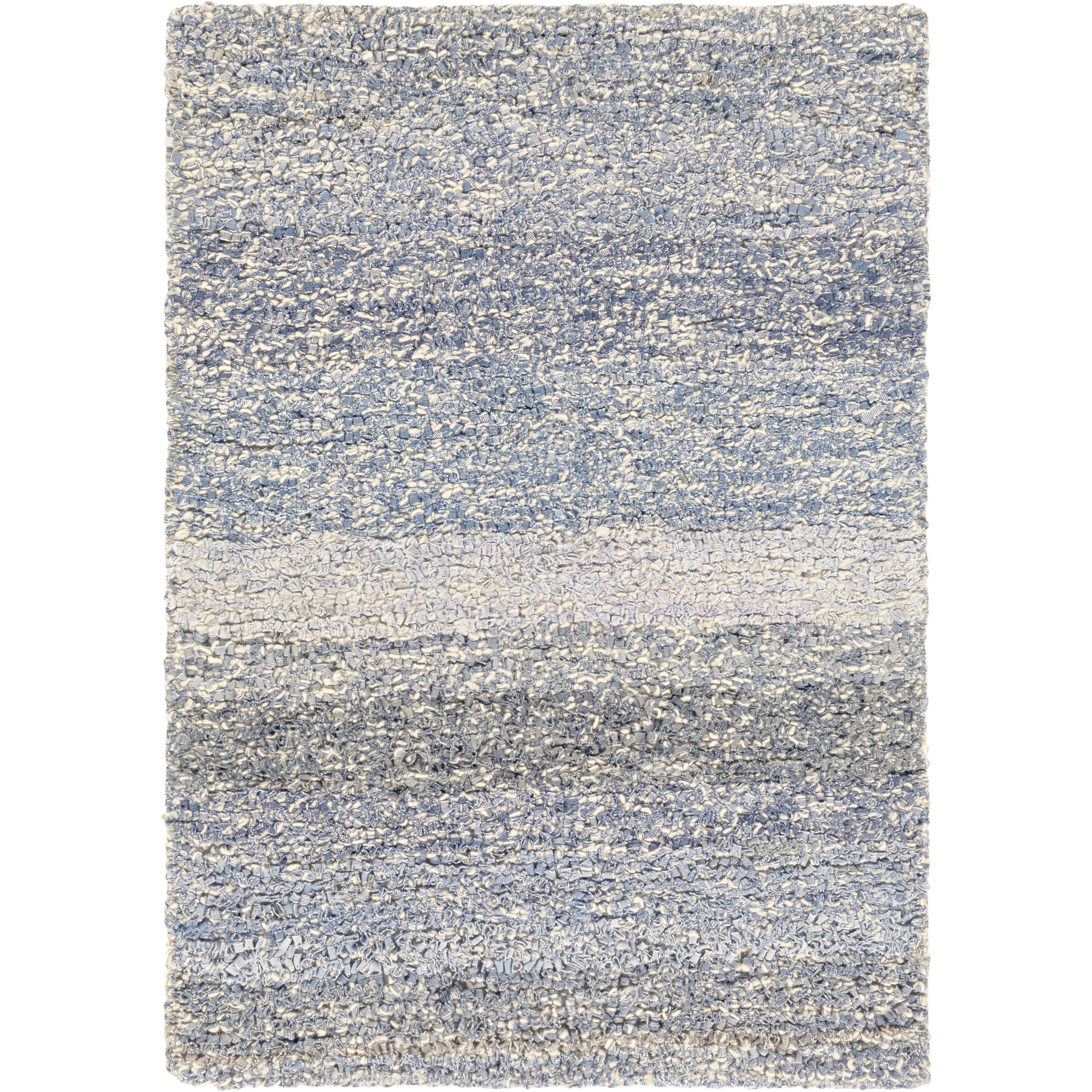Pike 36 X 24 inch Denim Rug, Rectangle