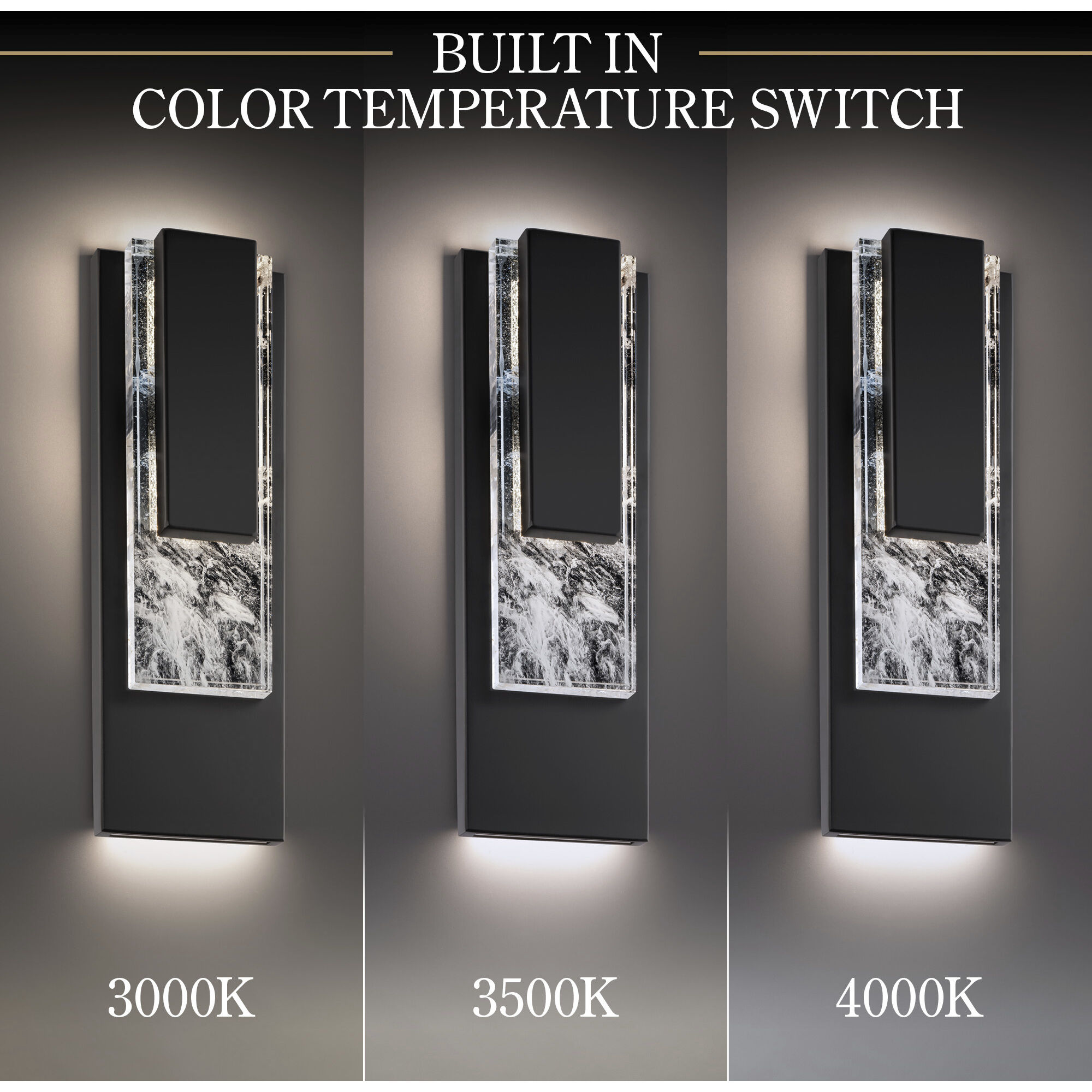 Vail LED 24 inch Black Outdoor Wall Light, Beyond