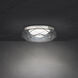 Carat LED 13 inch Polished Nickel Flush Mount Ceiling Light, Beyond