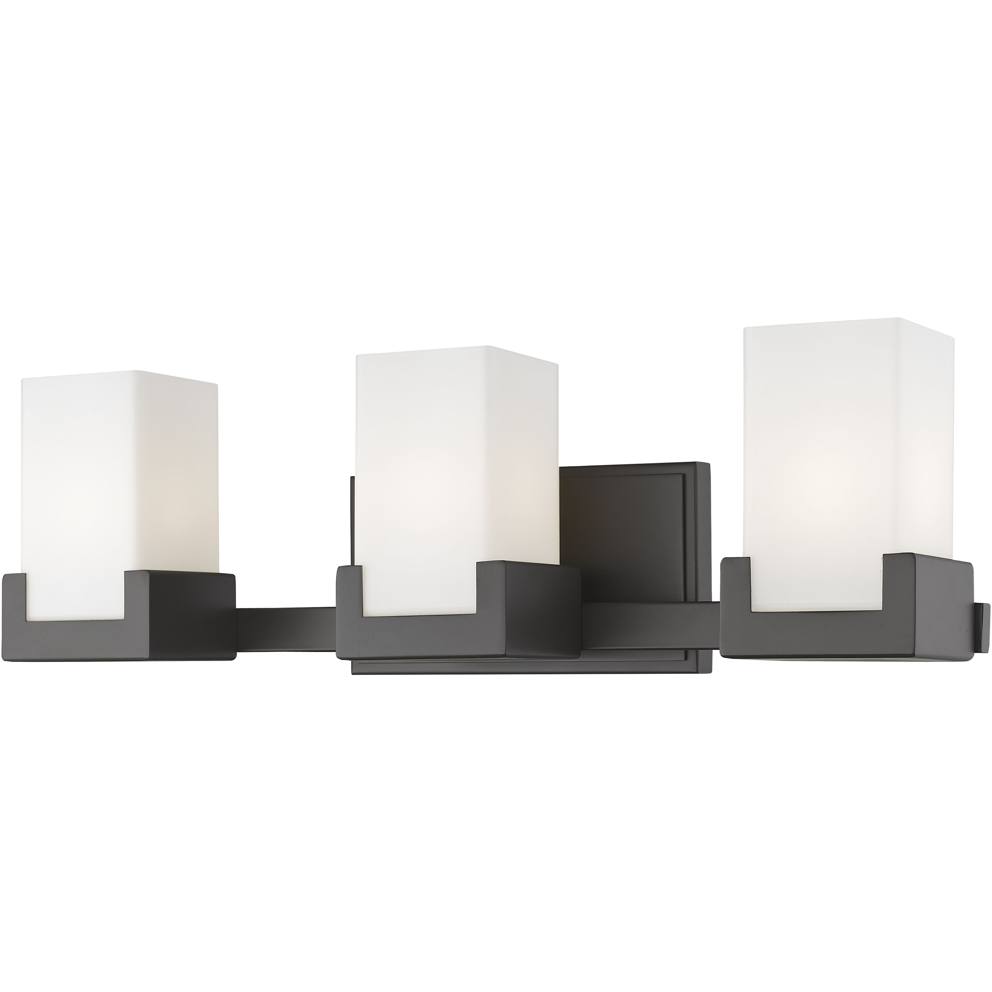 Peak 3 Light 22.00 inch Bathroom Vanity Light