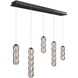 Signature Verve LED 5.5 inch Stainless Steel Multi-Light Pendant Ceiling Light