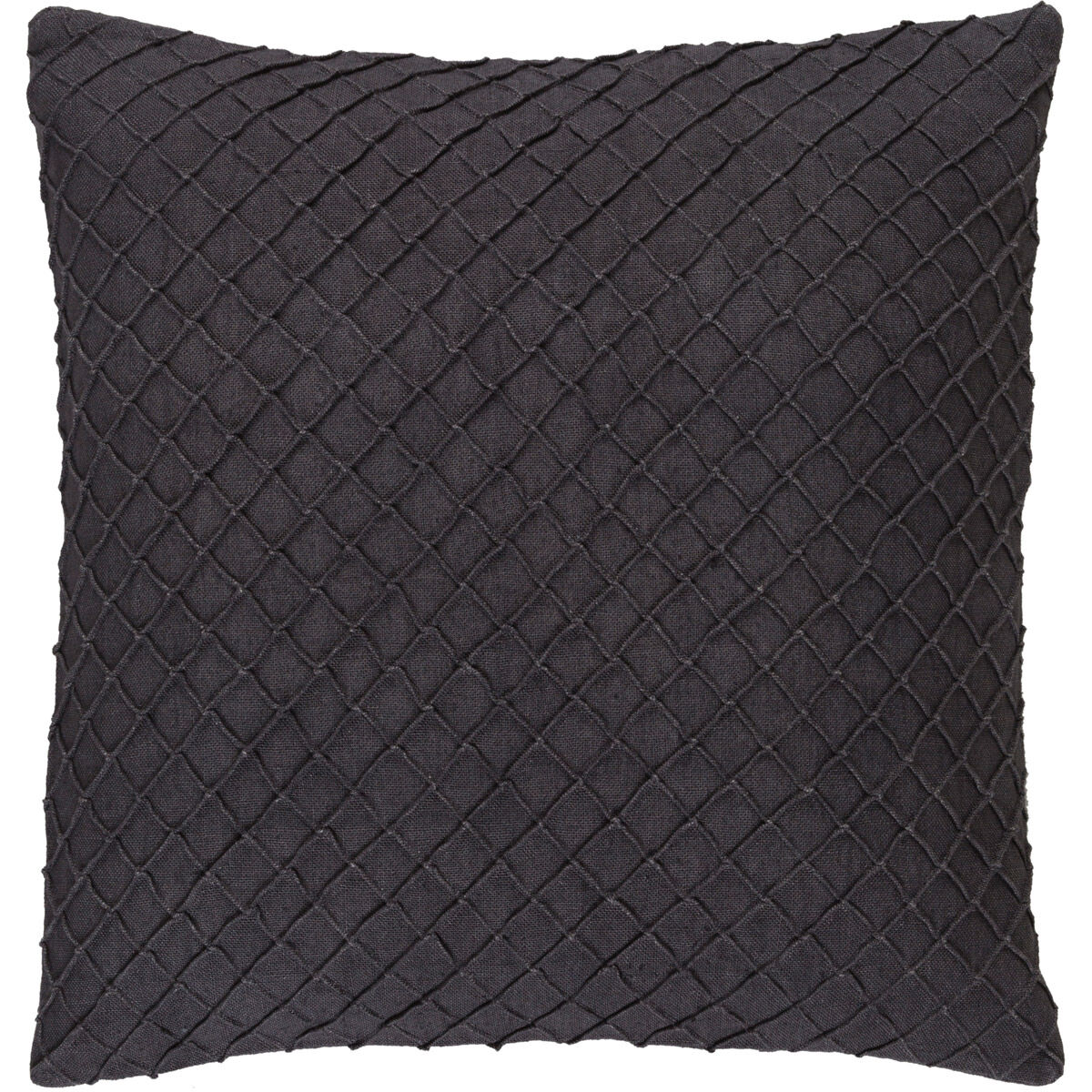Wright 22 X 22 inch Grey Pillow Cover
