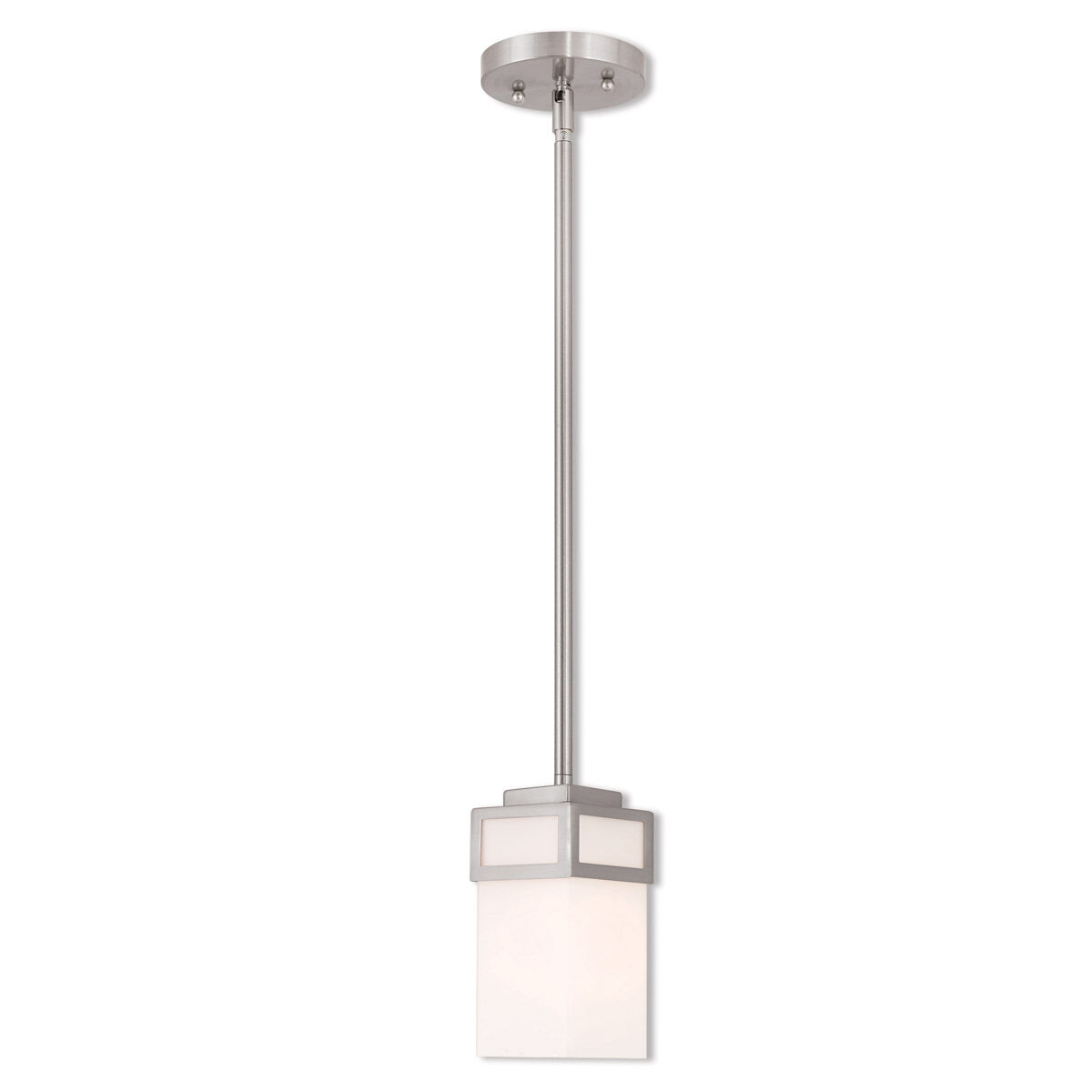 Harding 1 Light 4.5 inch Brushed Nickel Mini Pendant Ceiling Light