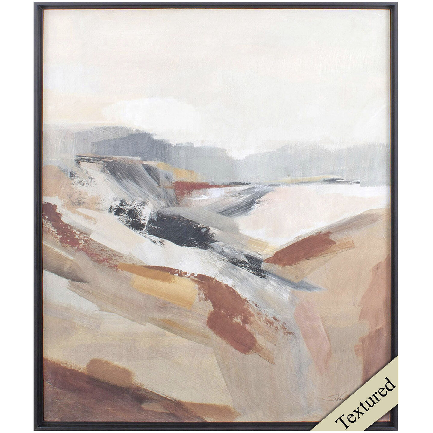 Distant Forest 36 X 30 inch Non-Glass Framed Art, Propac