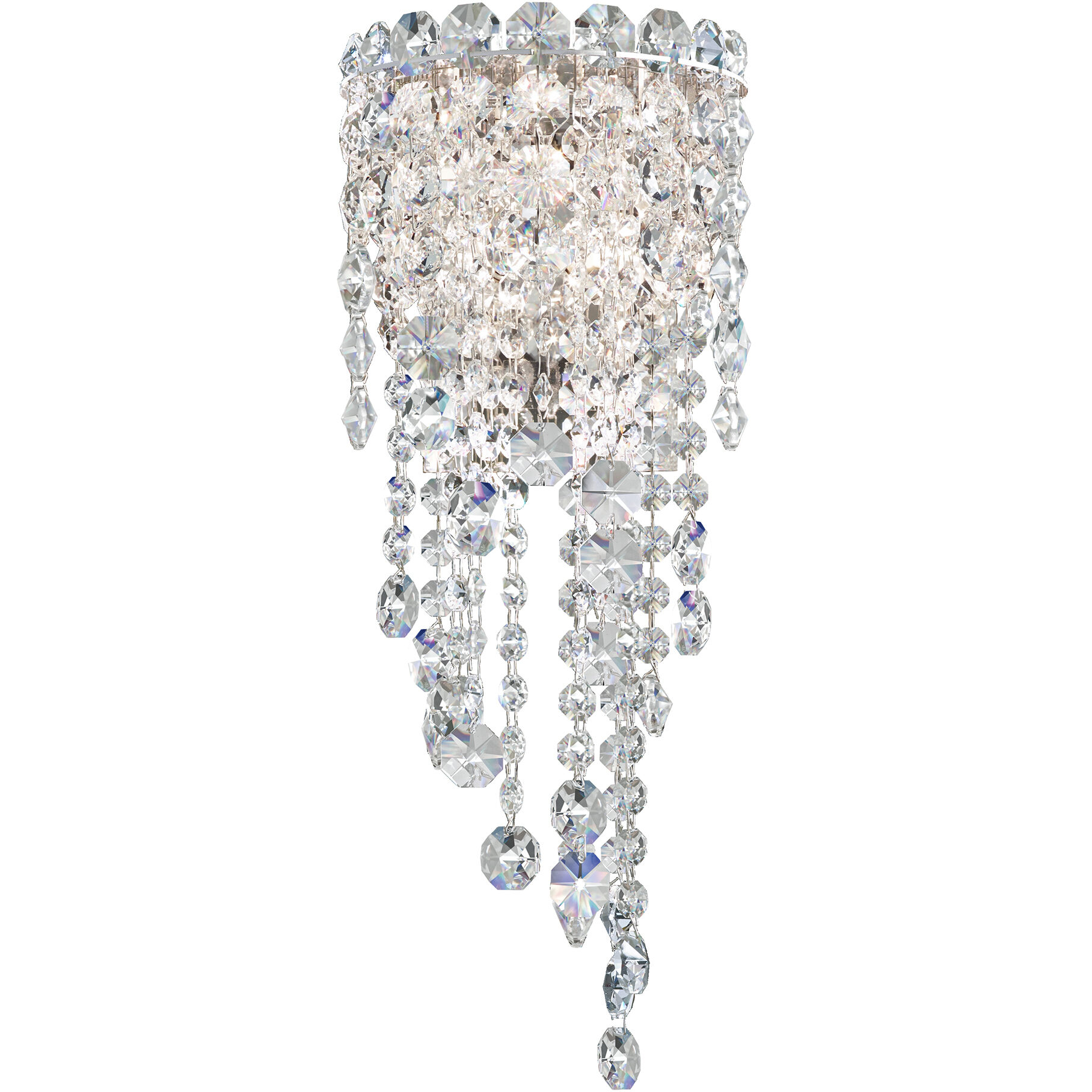 Chantant 2 Light 6 inch Polished Stainless Steel Wall Sconce Wall Light in Radiance