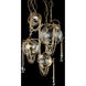 Forever Revere LED 24.13 inch Heirloom Gold Chandelier Ceiling Light