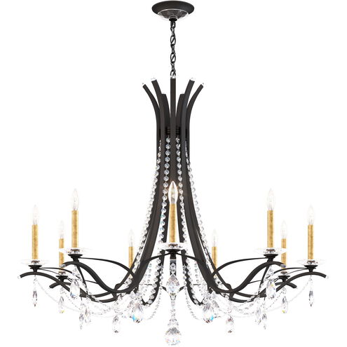 Vesca 9 Light Black Chandelier Ceiling Light in Heritage