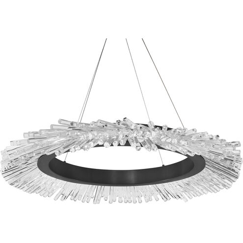 Benediction LED 37 inch Black Pendant Ceiling Light, Beyond
