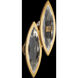 Signature Marchesa LED 4.63 inch Aged Brass Wall Sconce Wall Light