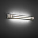 Aberdeen LED 28 inch Brushed Nickel Bath Vanity & Wall Light, Beyond