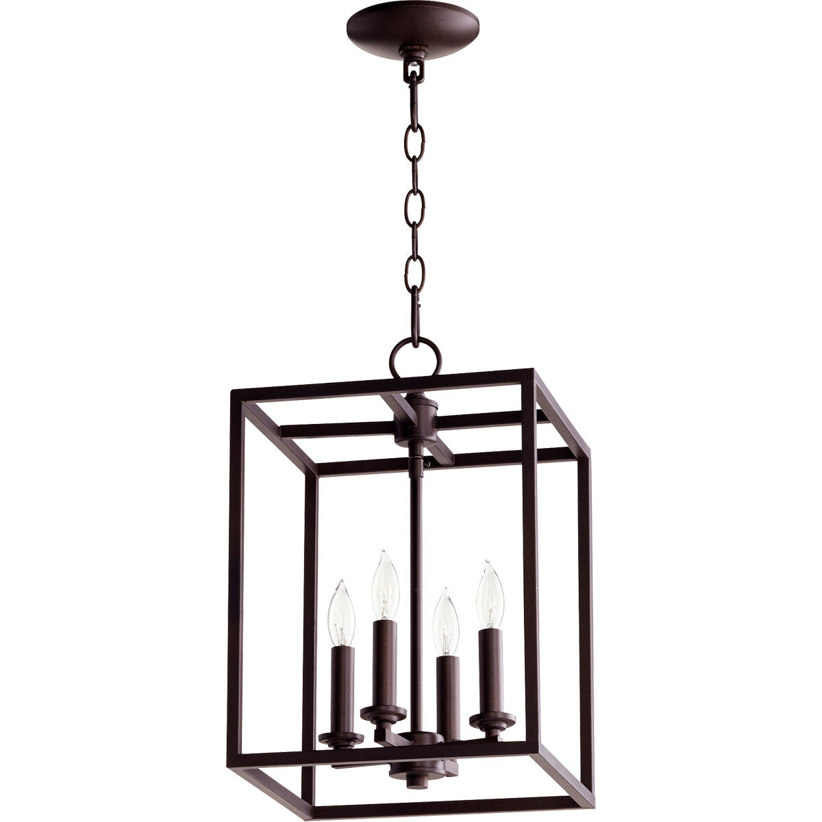 Cuboid 4 Light 11.00 inch Mini Chandelier