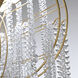 Forever Fantasia LED 48 inch Heirloom Gold Linear Pendant Ceiling Light