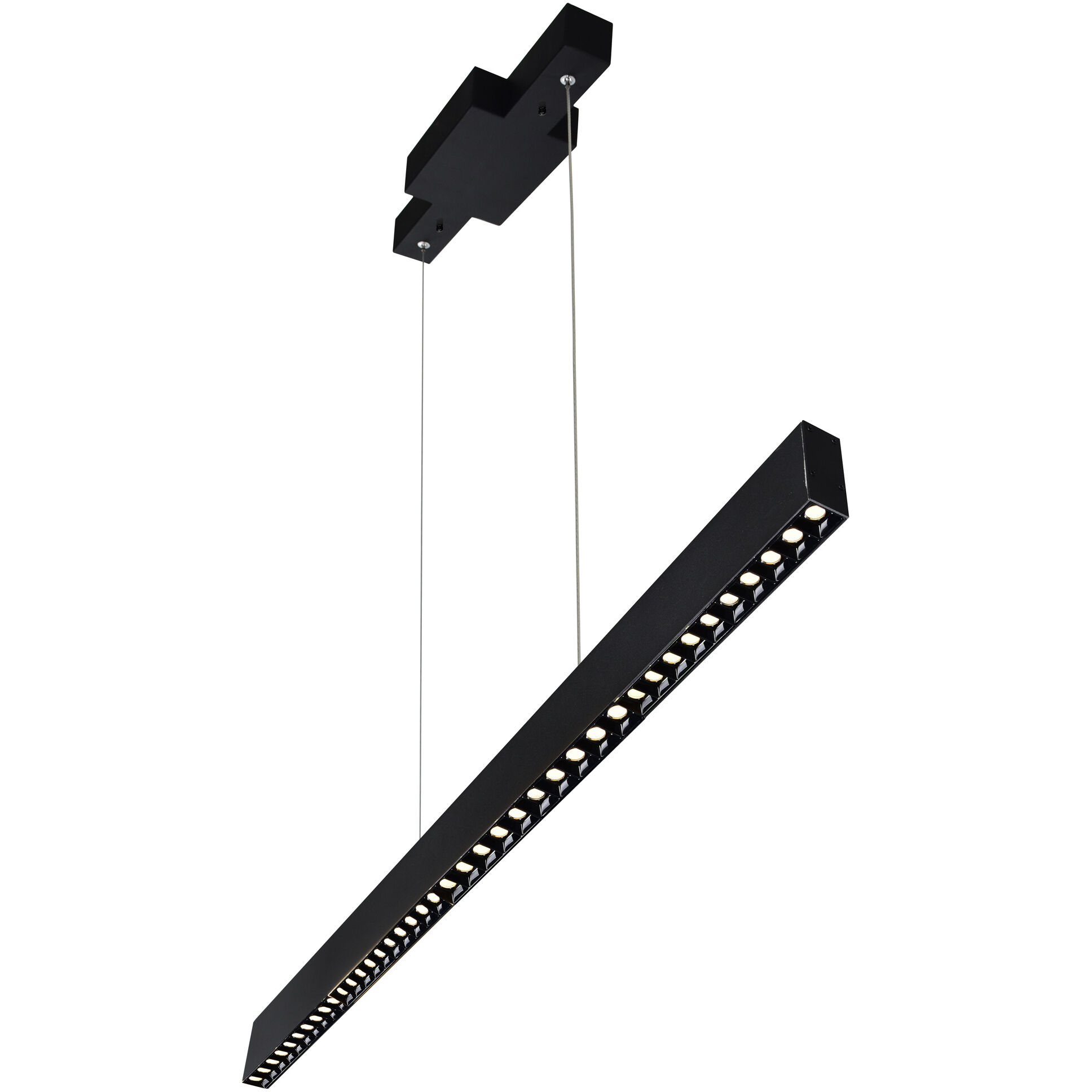 Pienza LED 52 inch Black Island/Pool Table Light Ceiling Light