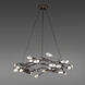 Secret Garden LED 35.4 inch Antique Pewter Pendant Ceiling Light, Schonbek Signature
