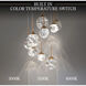 Beyond Quest LED 17 inch Aged Brass Multi-Light Pendant Ceiling Light, Beyond