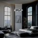 Beyond Kragen LED 34.5 inch Black Pendant Ceiling Light