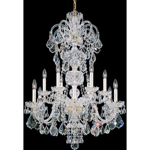 Olde World 12 Light Aurelia Chandelier Ceiling Light in Heritage