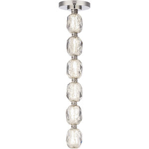 Forever Seduction LED 23 inch Polished Nickel Modular Pendant Ceiling Light, Remote Driver