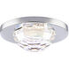 Beyond Vega Integrated LED Polished Chrome Recessed Light, New Construction or Remodel
