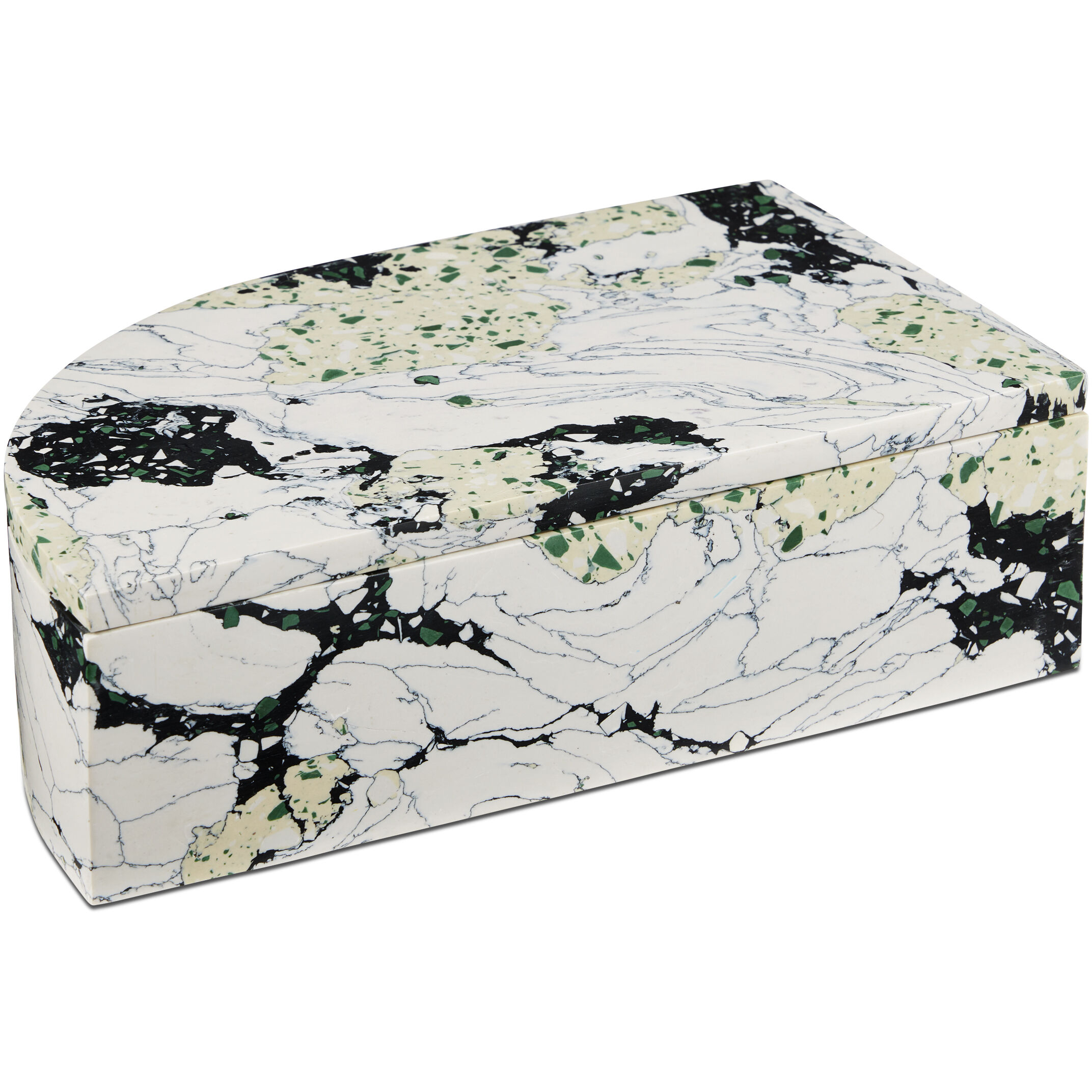 Fossey 10 inch White/Black Box