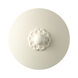 Siena 6 Light 24.5 inch White Chandelier Ceiling Light in Heritage, No Spikes