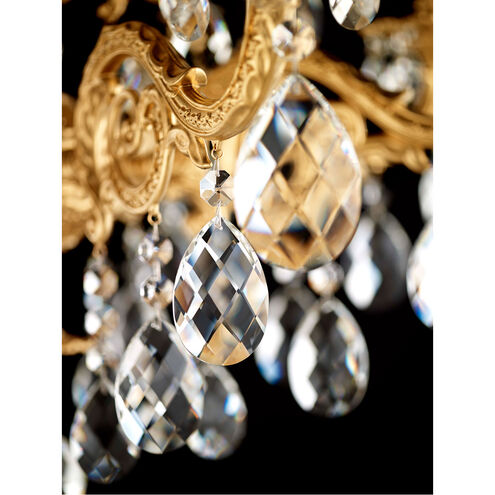 Milano 12 Light 33 inch Heirloom Gold Chandelier Ceiling Light in Cast Heirloom Gold, Milano Spectra
