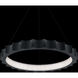 Signature Tarte LED 30 inch Black Pendant Ceiling Light
