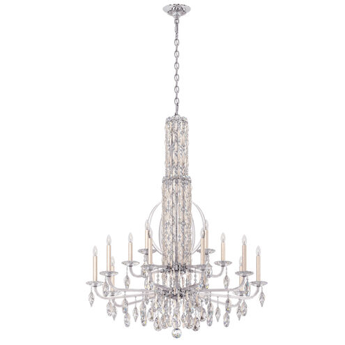 Sarella 17 Light 41 inch Antique Silver Foyer Ceiling Light in Spectra