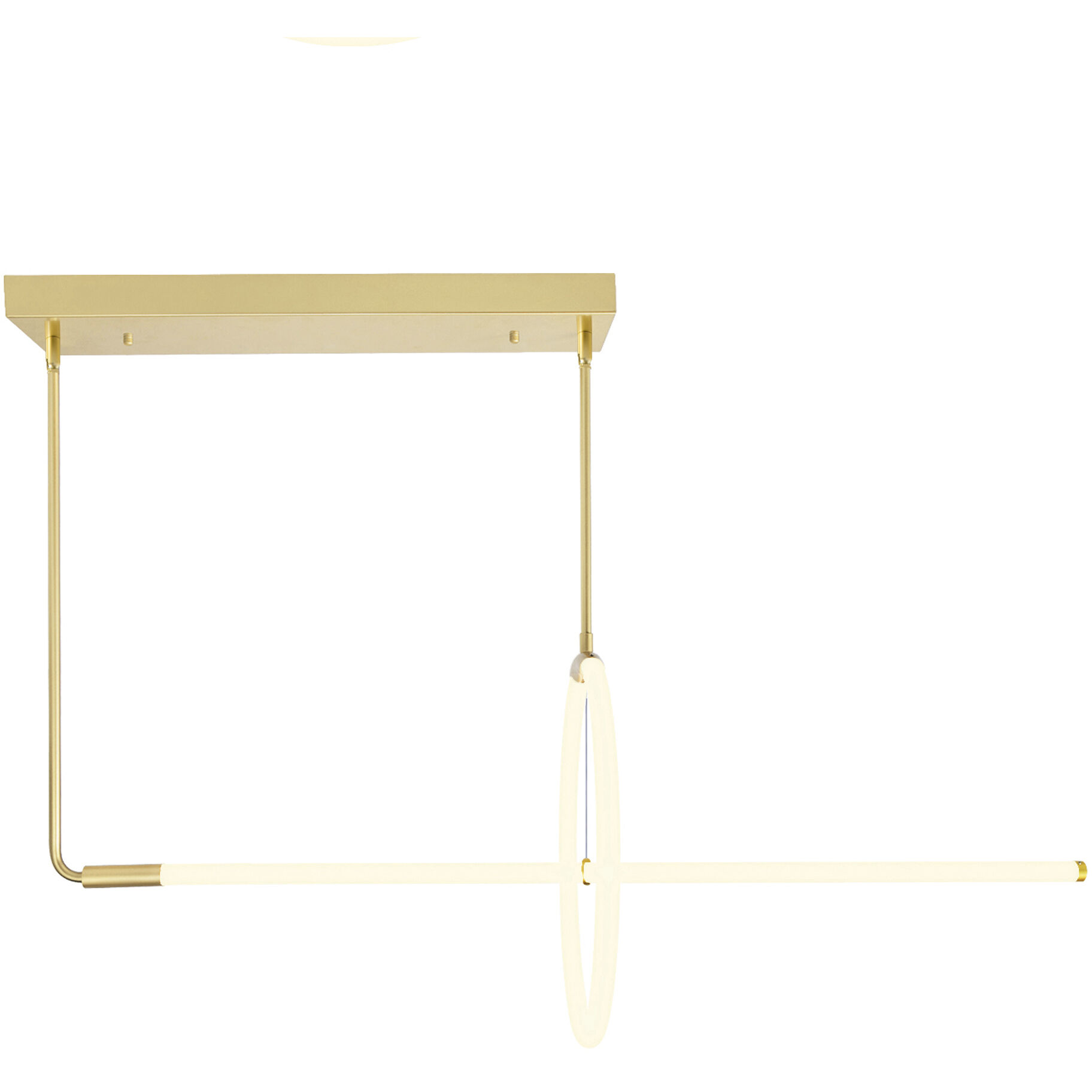 Hoops 2 Light 16.00 inch Island Light