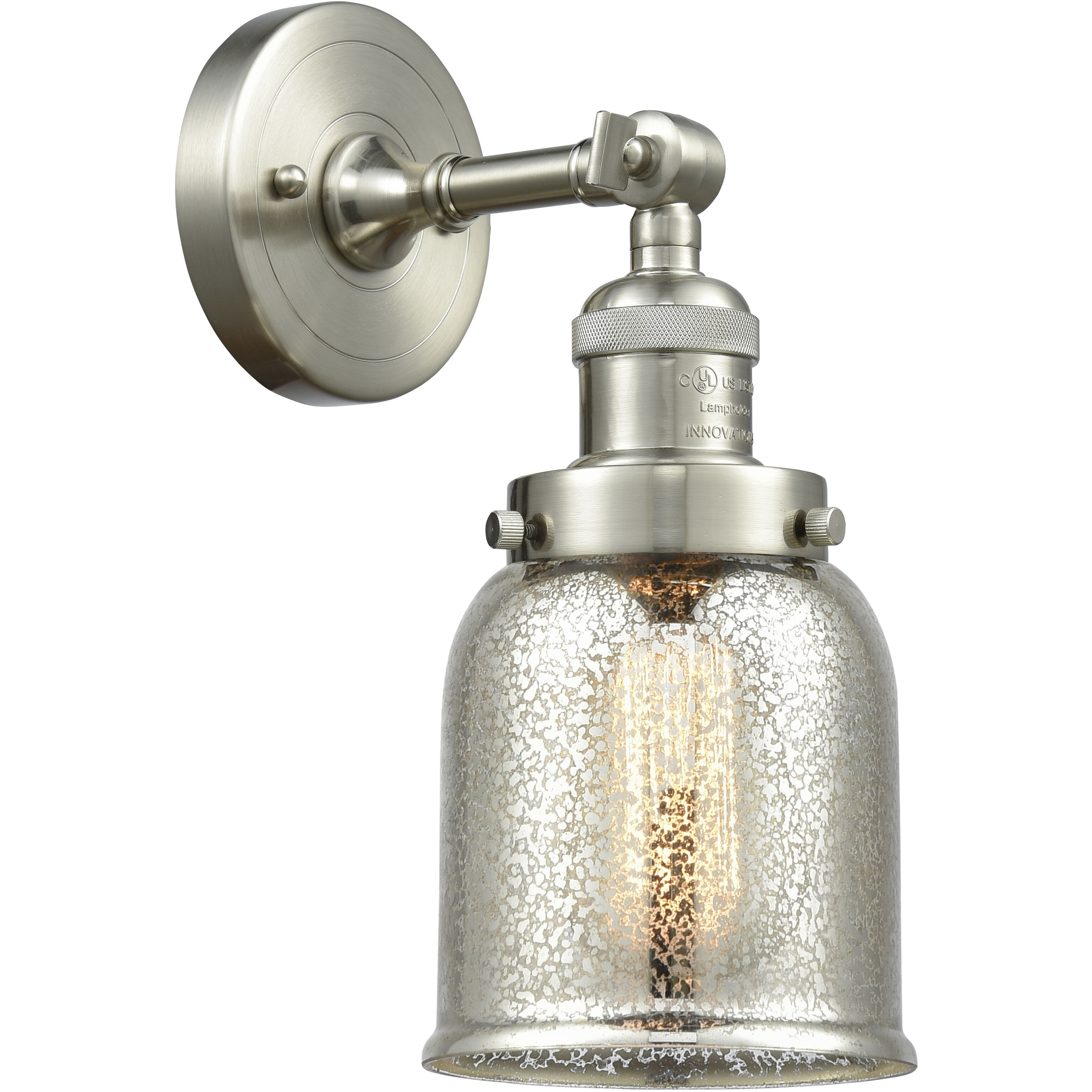 Franklin Restoration Small Bell 1 Light 5.00 inch Semi-Flush Mount