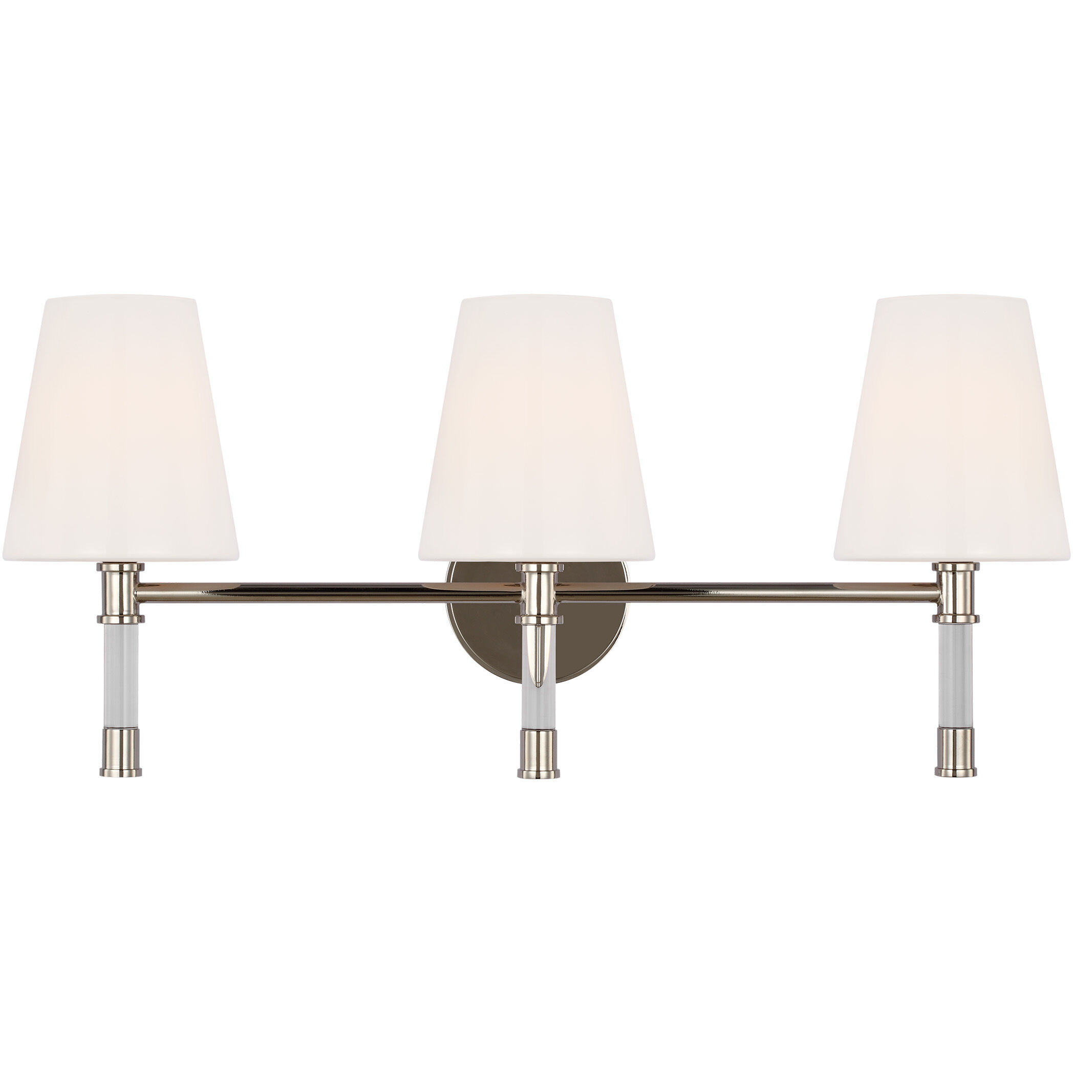 C&M by Chapman & Myers Hanover 3 Light 24.63 inch Bathroom Vanity Light