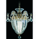 Bagatelle 1 Light 8 inch Etruscan Gold Mini Pendant Ceiling Light in Swarovski