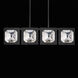 Enchante LED 43 inch Black Linear Pendant Ceiling Light, Beyond