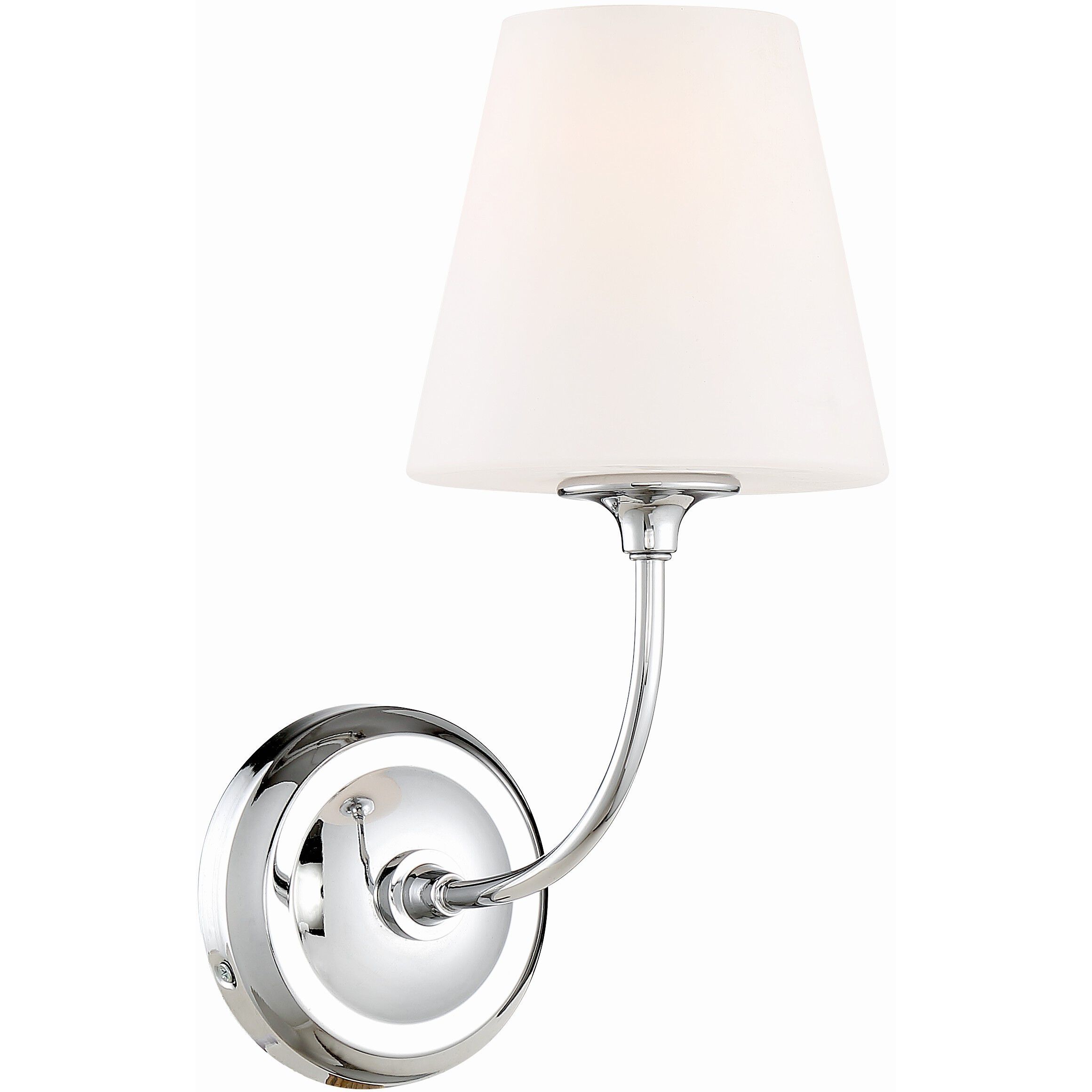 Sylvan Bath Sconce Wall Light in Polished Chrome