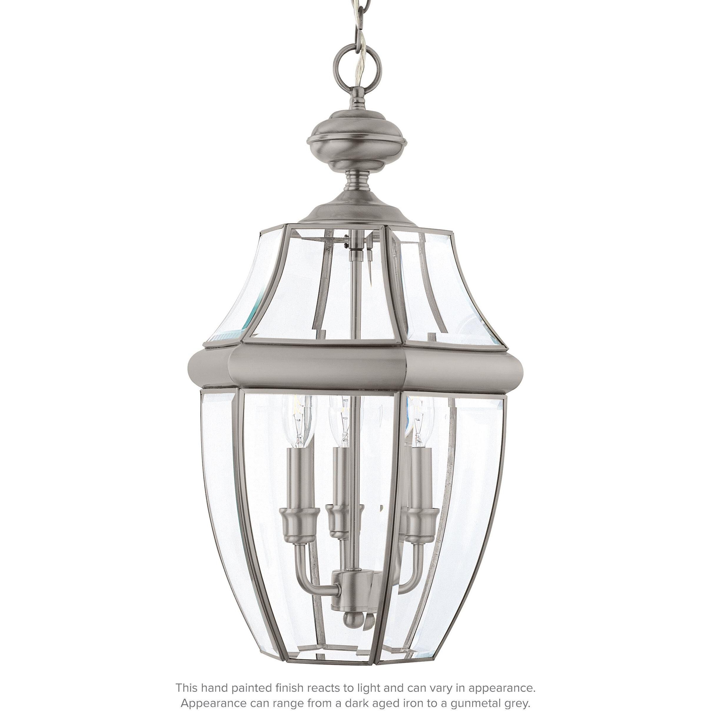 Lancaster 3 Light 11.75 inch Outdoor Pendant/Chandelier