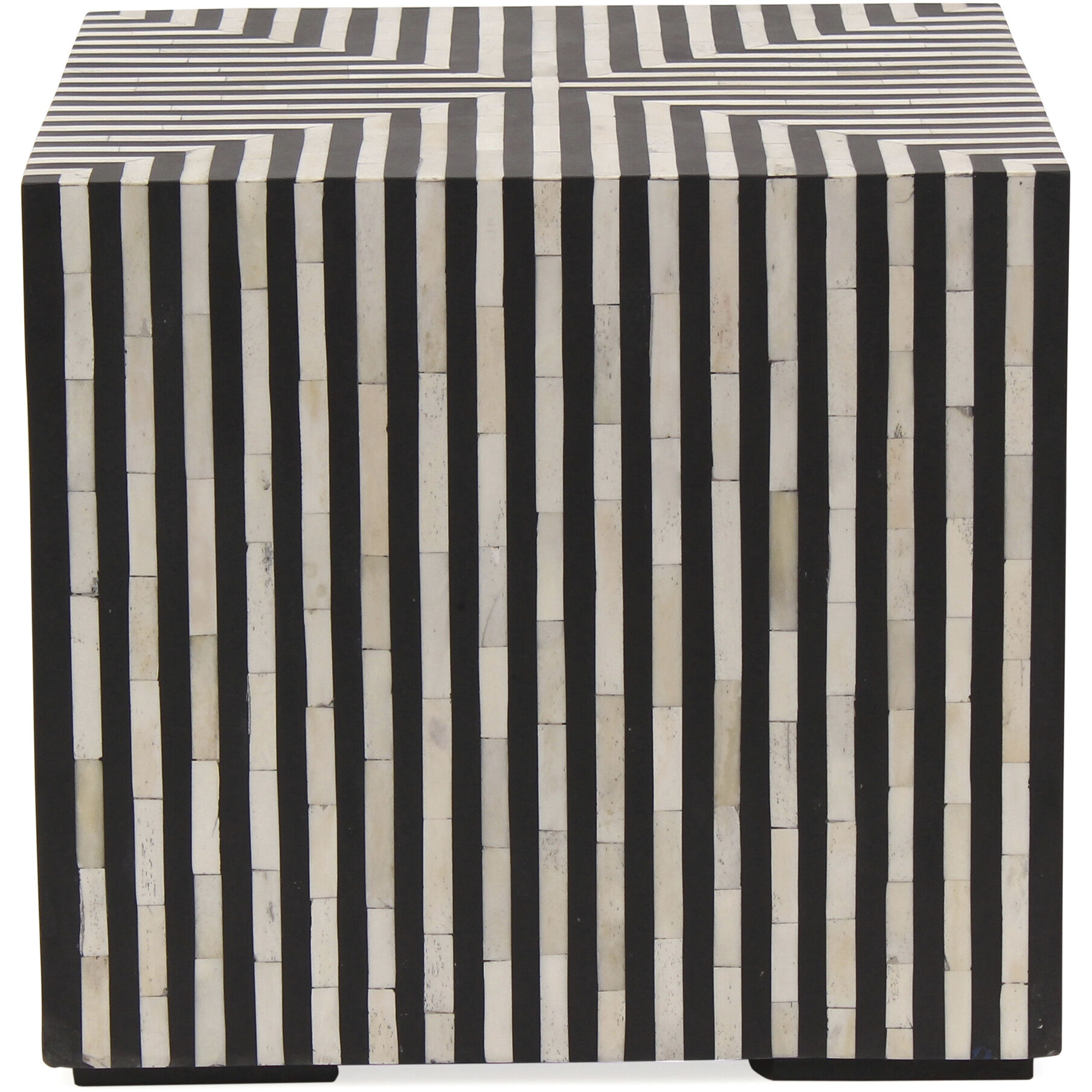 Terning 18 X 18 inch Multicolor Side Table