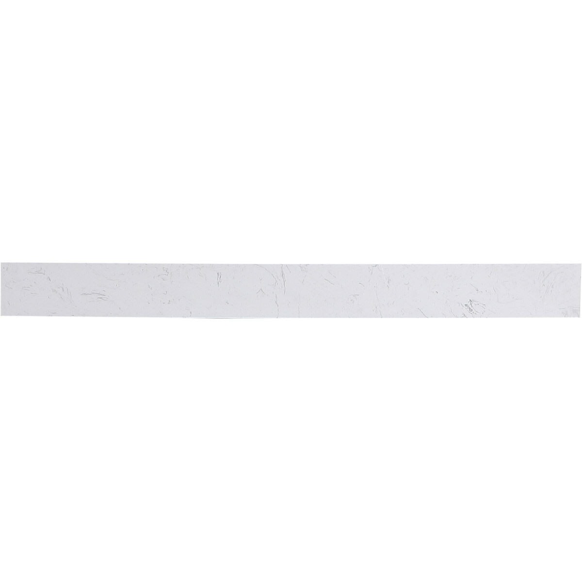 Backsplash 42 X 1 X 4 inch Calacatta White Bathroom Vanity Backsplash.