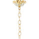 Sterling 7 Light 25 inch Aurelia Chandelier Ceiling Light in Swarovski
