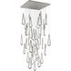 Beyond Devotion LED 36 inch Satin Nickel Multi-Light Pendant Ceiling Light