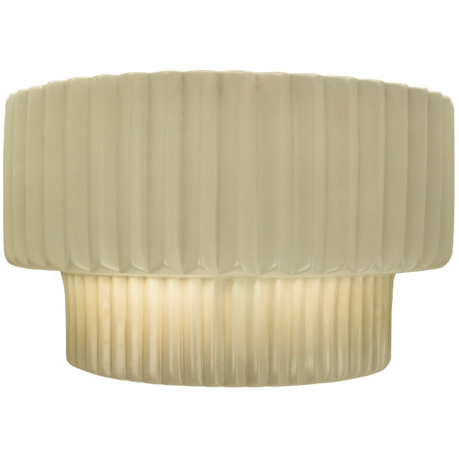 Ambiance LED 10 inch Vanilla Gloss Wall Sconce Wall Light