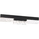 Beyond Chandler LED 27 inch Black Bath Vanity & Wall Light, Beyond