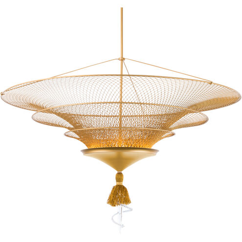 Veneto LED 34 inch Gold Pendant Ceiling Light, Schonbek Signature