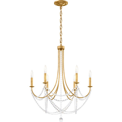 Verdana 6 Light 24 inch Heirloom Gold Chandelier Ceiling Light