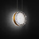 Beyond Bramble LED 9 inch Aged Brass Mini Pendant Ceiling Light
