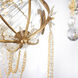 Forever Revere LED 24.1 inch Heirloom Gold Chandelier Ceiling Light