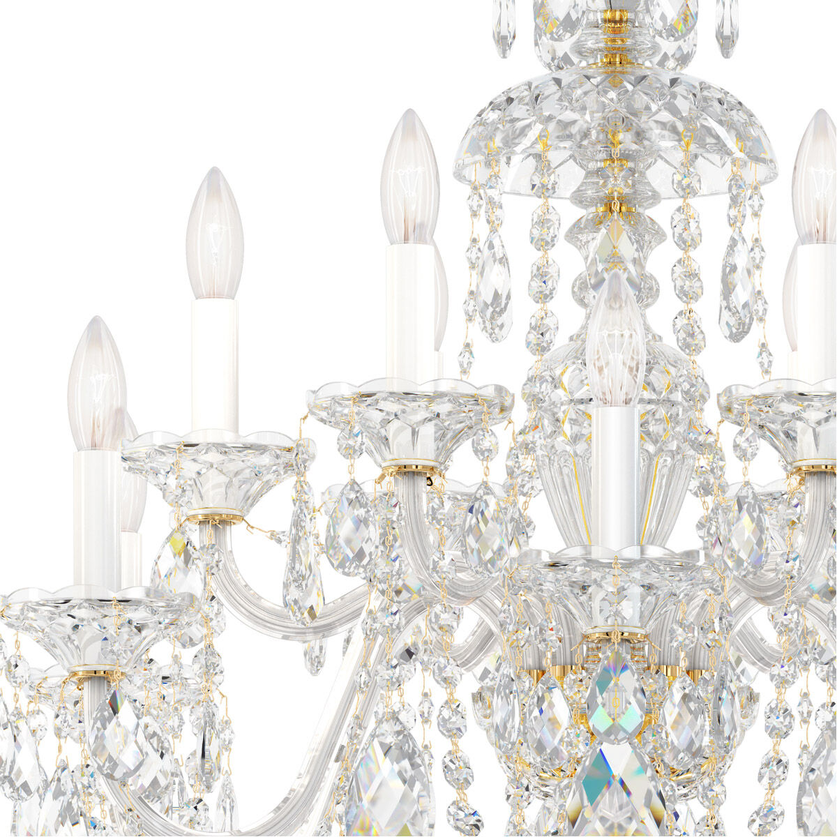 Sterling 12 Light 29 inch Aurelia Chandelier Ceiling Light in Heritage