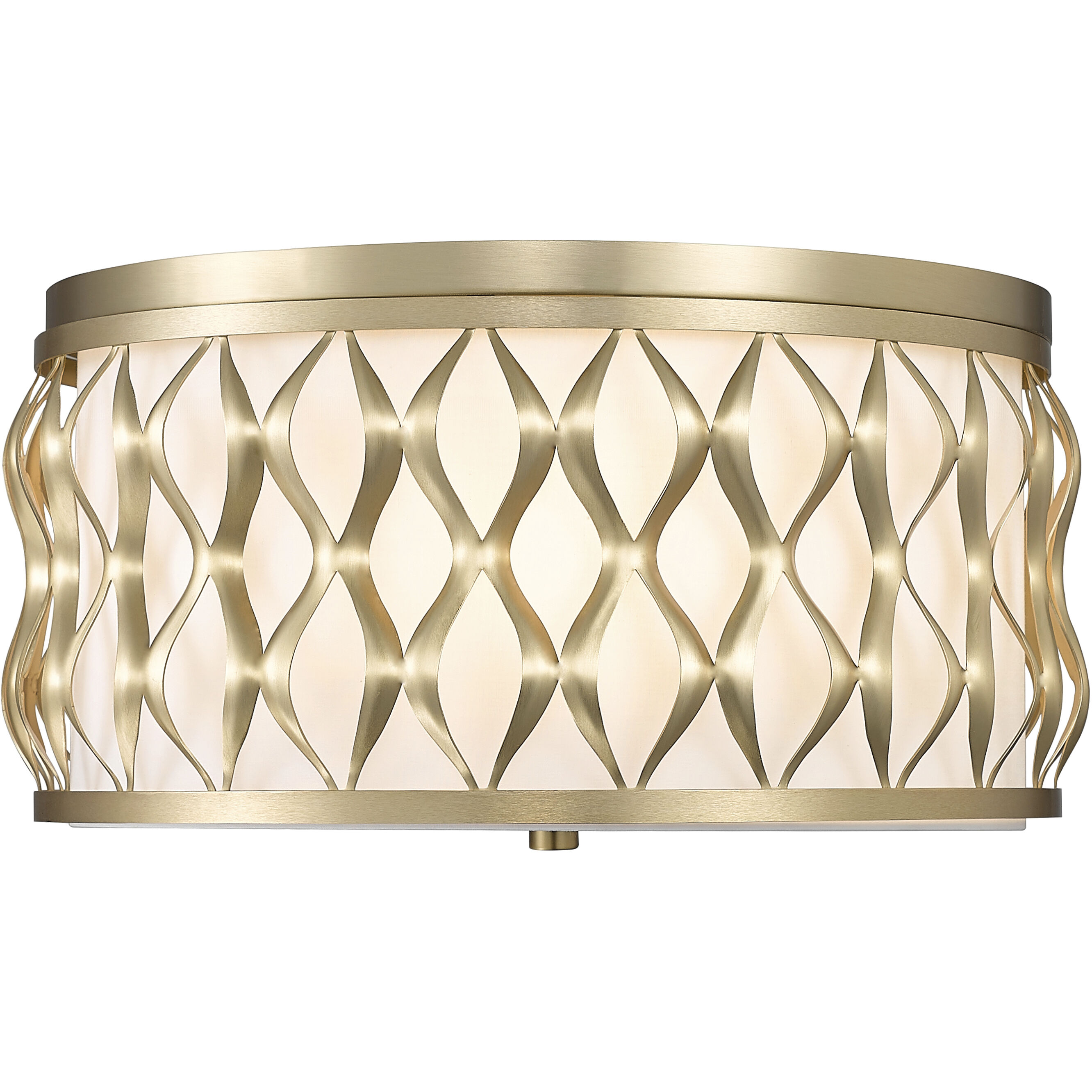 Harden 4 Light 16.25 inch Flush Mount