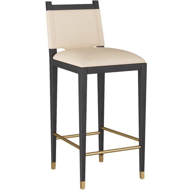 Burdock 18.5 inch Vanilla Bar Stool