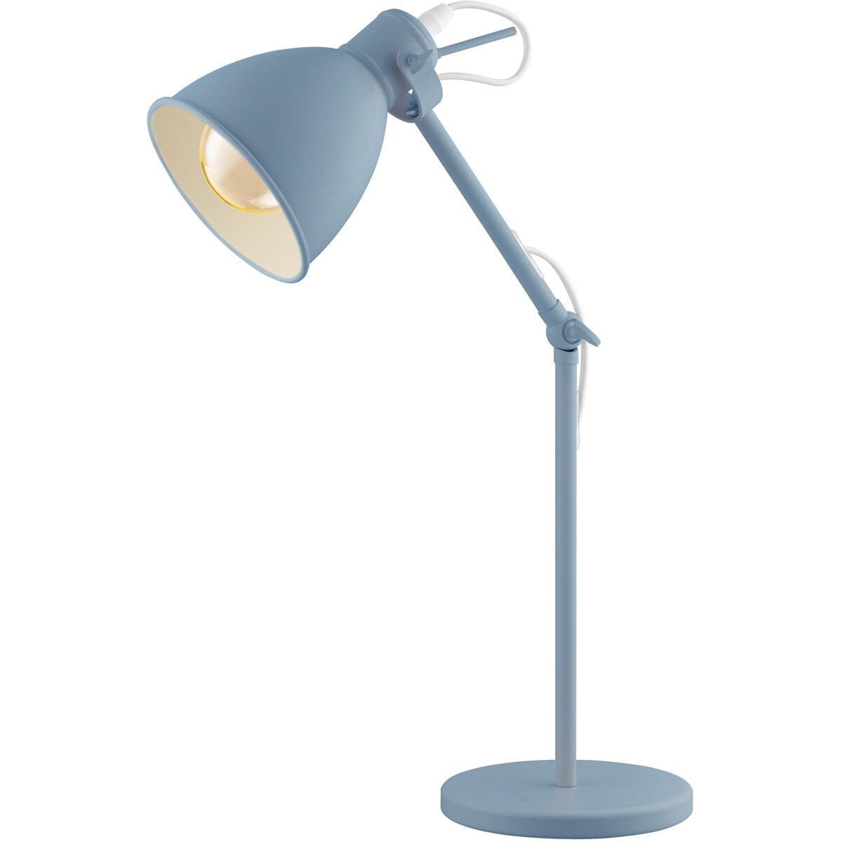 Priddy 17.05 inch 40.00 watt Pastel Light Blue Desk Lamp Portable Light